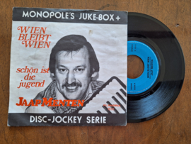 Jaap Menten met Wien bleibt Wien 1977 Single nr S20232667