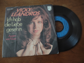 Vicky Leandros met Ich hab' die liebe gesehen 1972 Single nr S20221448