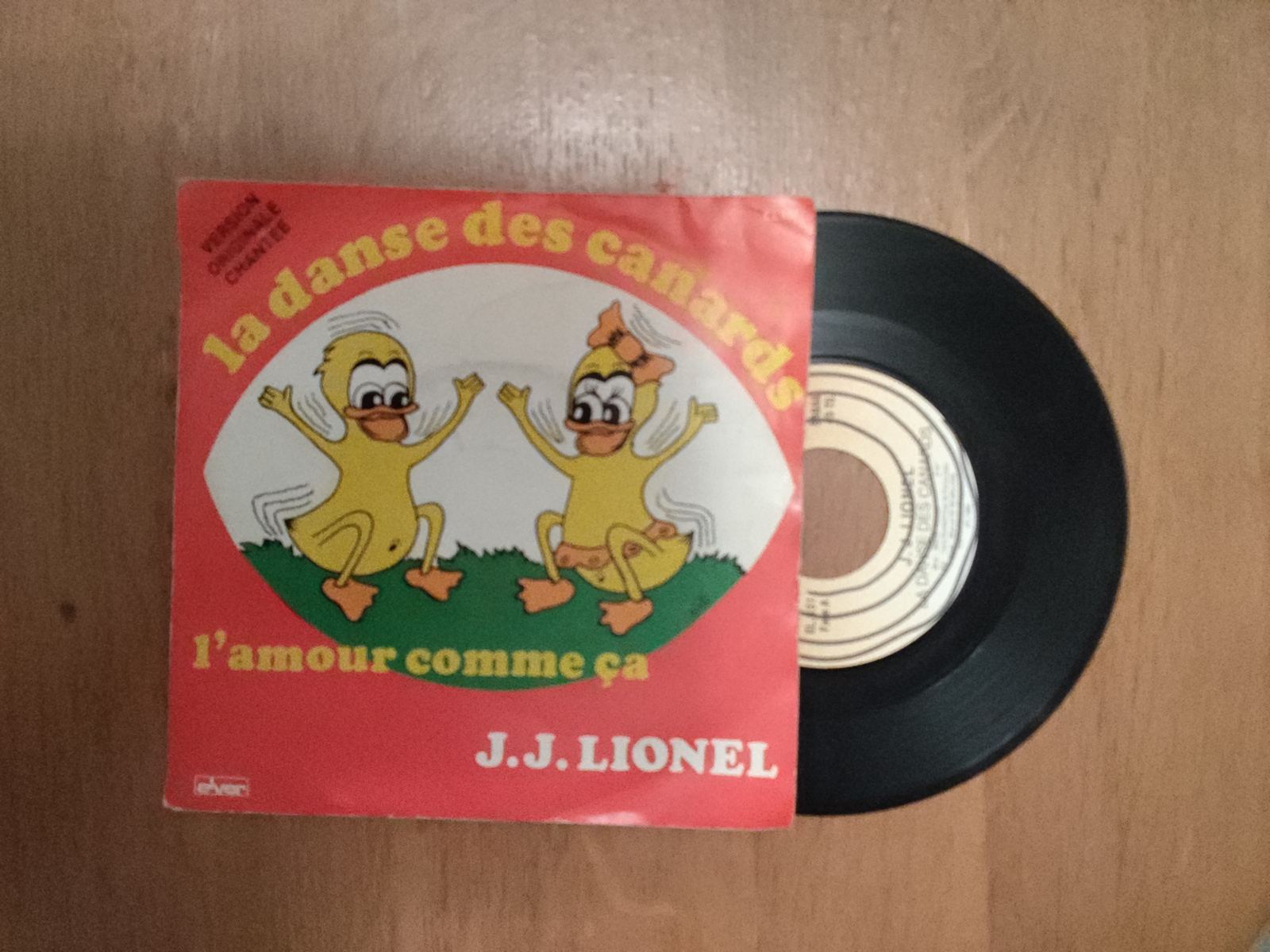 J.J. Lionel met La danse des canards 1980 Single nr S20256371