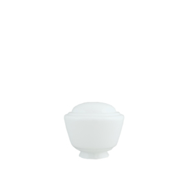 glazen bol model Cook 16cm opaal wit d-16cm gr-85mm nr 462.00
