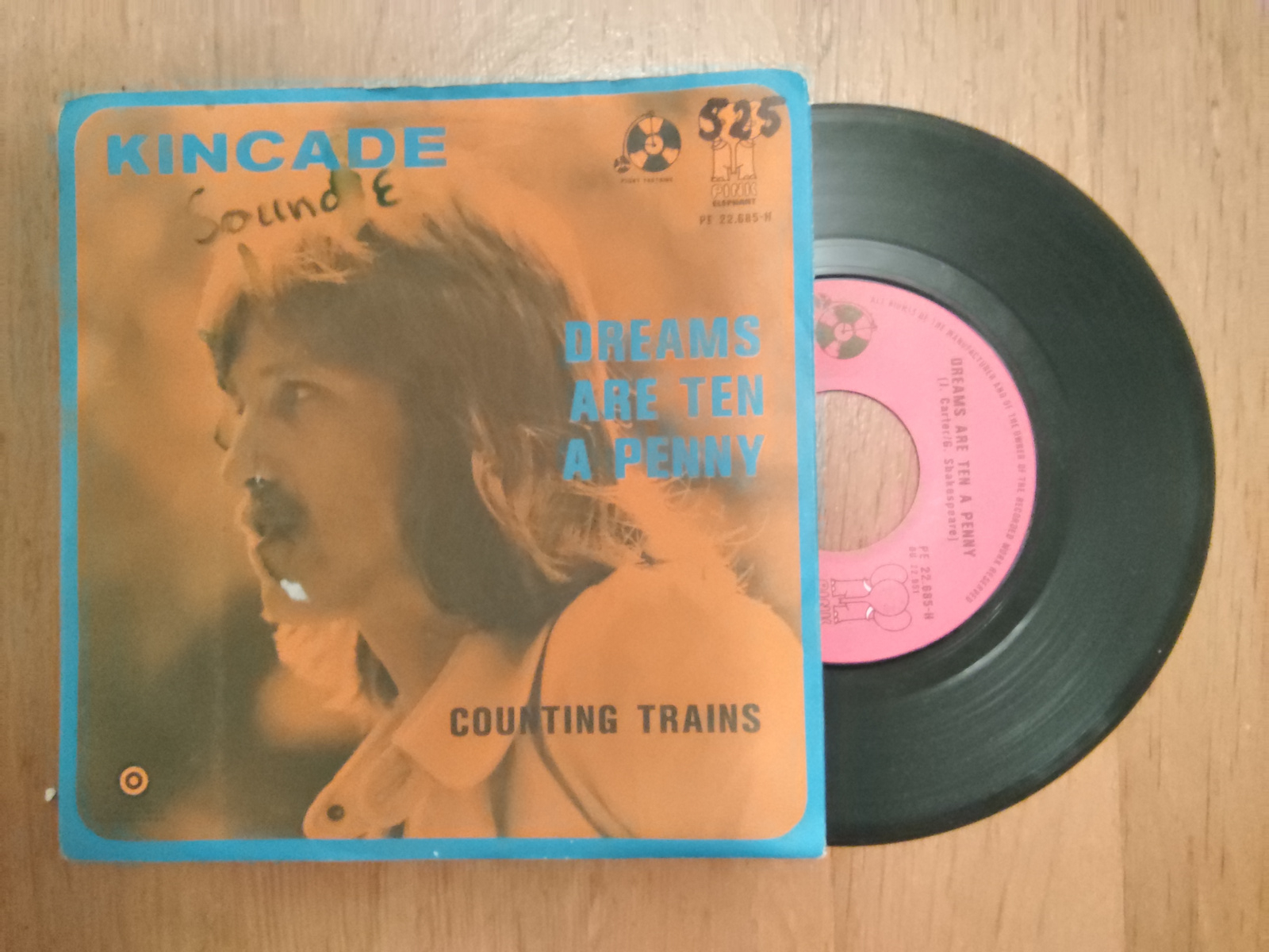 Kincade met Dreams are ten a penny 1973 Single nr S20256337