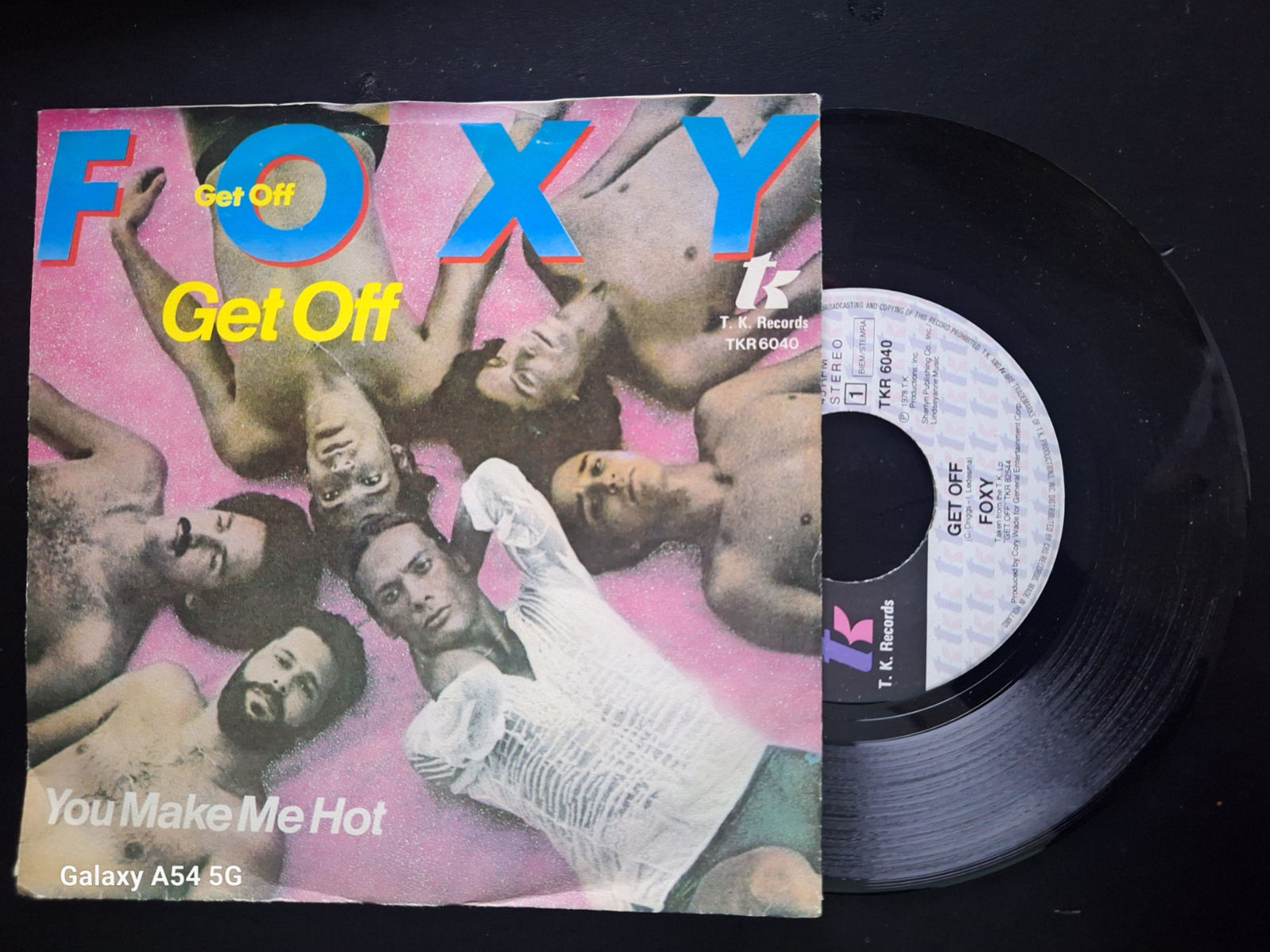 Foxy met Get off 1978 Single nr S20234010