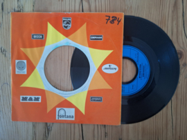 Demis Roussos met My friend the wind 1973 Single nr S2020275