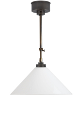 Schuifstang 2x50cm brons kleur opaal dakkap 40 nr 2Sb-40.00