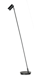 Vloerlamp Bowie maat S zwart GU-10 h-130cm knik en draaibaar nr 05-VL8233-30