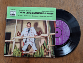 Koth Schock Cordes Kusche Strienz met Der Zigeunerbaron 1966 Single nr S20232786