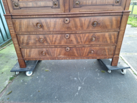 Mahonie kabinet messing beslag hollands omstreeks 1850  nr K202540