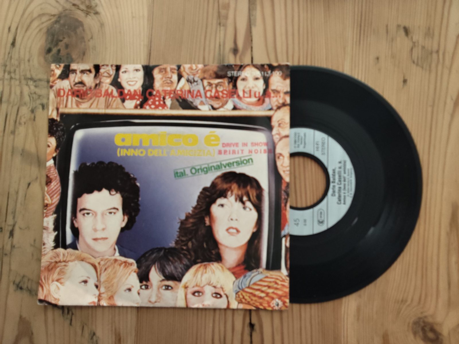 Dario Baldan e coro spirito della terra met Amico E 1983 Single nr S20256400