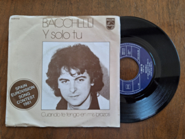 Bacchelli met Y solo tu 1981 Single nr S20232718