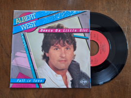 Albert West met Dance on little girl 1985 Single nr S20233982