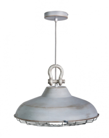 Hanglamp model Industry metaal mat zink 45cm E27 nr 05-HL4366-18