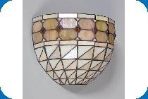 Tiffany wandlamp Taranto halfrond 05-WL1251