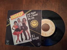 Indeep met Last night a D.J. saved my life 1982 Single nr S20234232