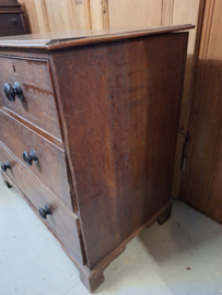 Antiek eiken ladenkast Engels 1860-1880 4 laden nr K20248