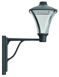 Buitenlamp wand serie City h-72cm LED 24W IP65 ALU grafiet nr 10-20280