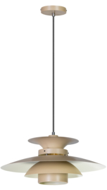 Hanglamp Potenza zandkleur d50cm E27 nr 05-HL4093-59