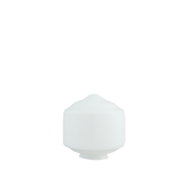 glazen bol model Zona 16cm opaal wit d-16cm gr-85mm nr 473.00
