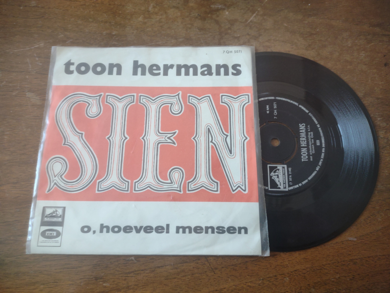 Toon Hermans met Sien 1966 Single nr S20221573