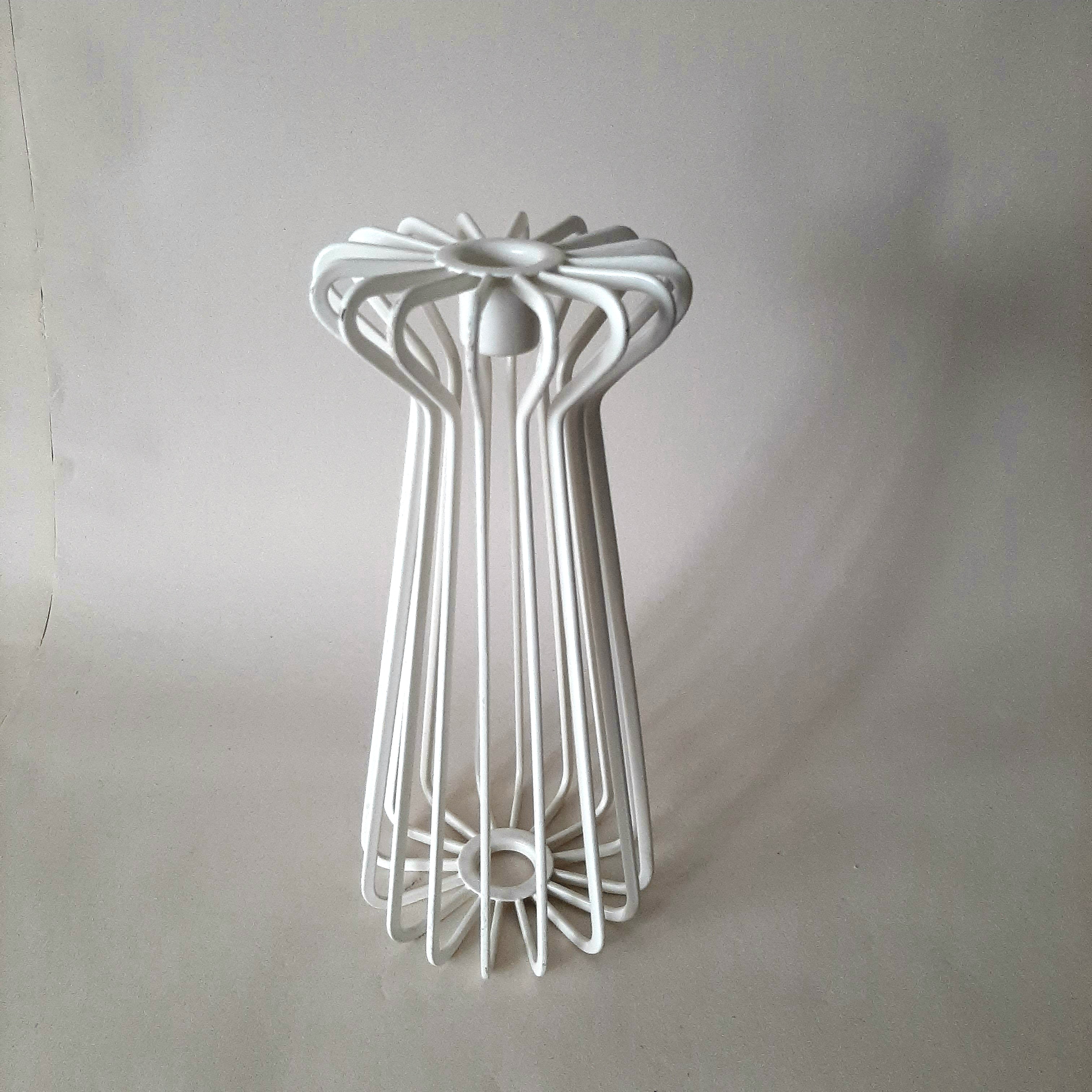 Kandelaar Ikea Tradig | Vintage Ikea tafelkandelaar wit