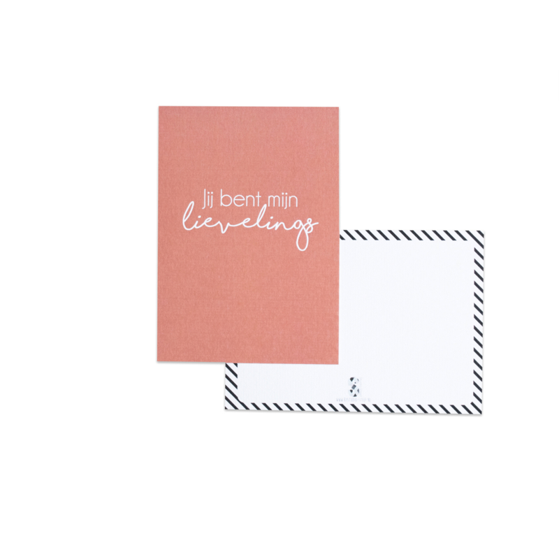 Lievelings || A6 Kaart