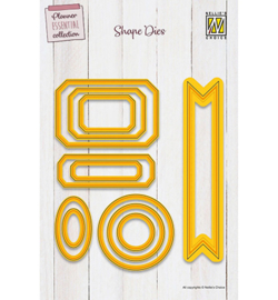 Shape Dies Cutting & Embossing, Labels