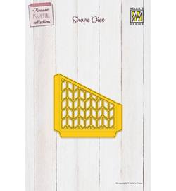 Shape Die, Corner Pouch Chevron