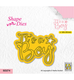 Shape dies, It's a boy