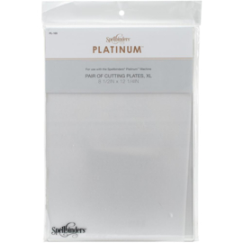 PL105 Spellbinders Platinum Cutting Plates X-Large 2/Pkg