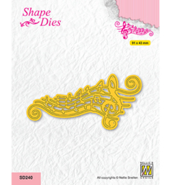 Shape dies, Musical notes