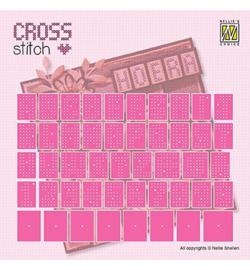 Cross Stitch Dies Alphabet & Numbers