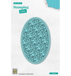 Stamping Dies, Round Oval flowers