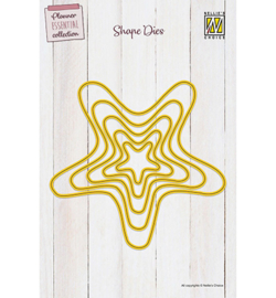 Shape Die, Wavy Star