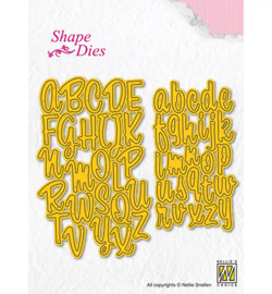 Shape Die, Alphabet