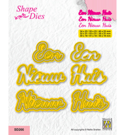 Shape dies, Dutch text, Een Nieuw Huis