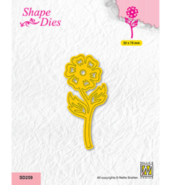 Shape dies, Garden, Garden flower