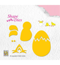 Shape Dies Design Build-up chicken & egg