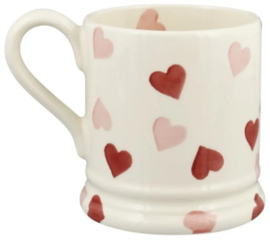 Emma Bridgewater Pink Hearts - 1/2 Pint Mug