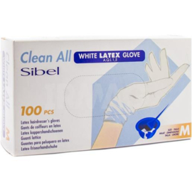 latex  handschoenen gepoederd