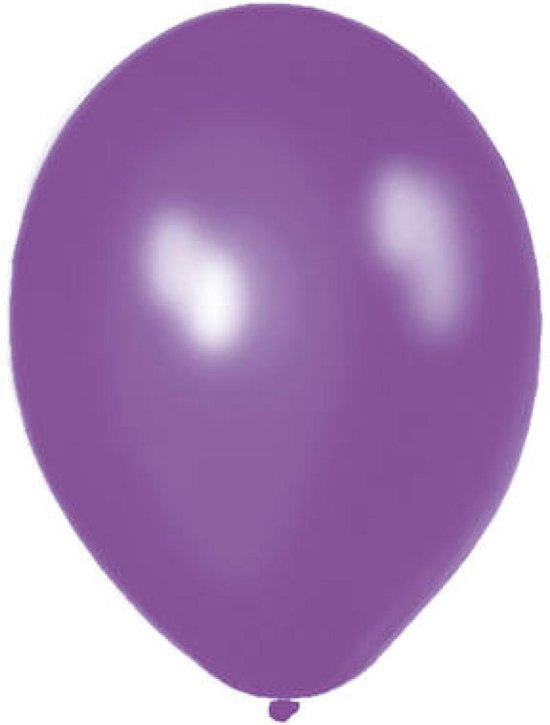 Ballonnen paars parelmoer