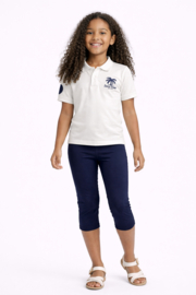 ZM3565-1 3/4 legging NAVY (6pcs)