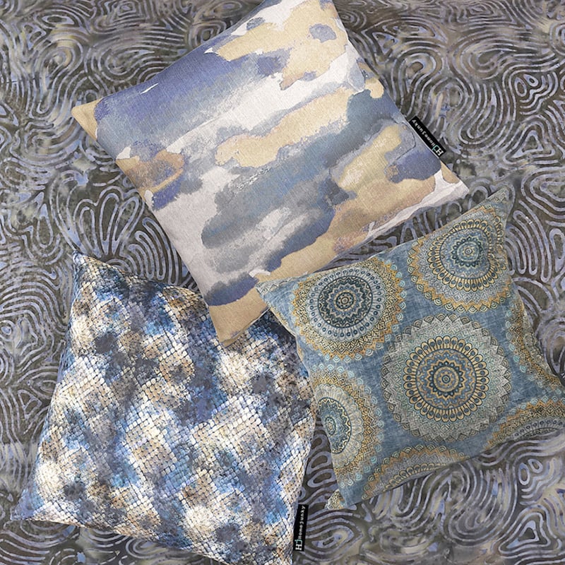 150 Kissen "Mumbay Circles" 45x45