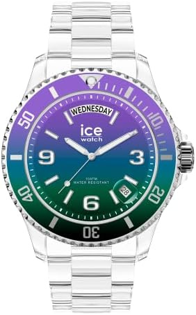 Ice Watch ICE Clear Sunset Purple Green Horloge 40 mm