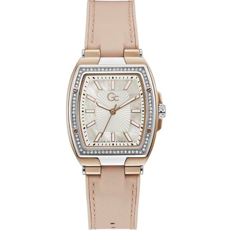 Gc: Guess Collection Couture Tonneau Swiss made Dameshorloge 33mm