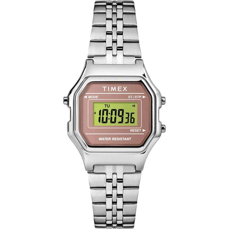 Timex T80 Digitaal LCD TW2T48500 Dames-Kinderhorloge - 27mm
