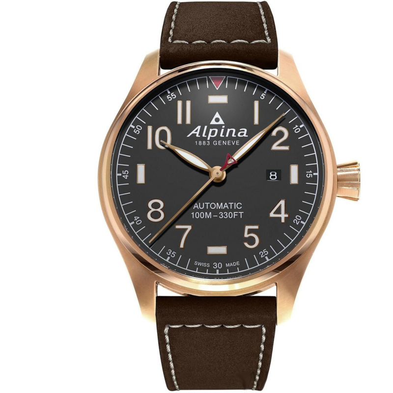 Alpina Startimer Pilot Swiss Made Automatic Horloge AL-525G4S4 44mm