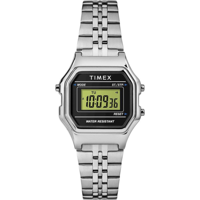 Timex T80 Digitaal LCD TW2T48600 Dames-Kinderhorloge - 27mm