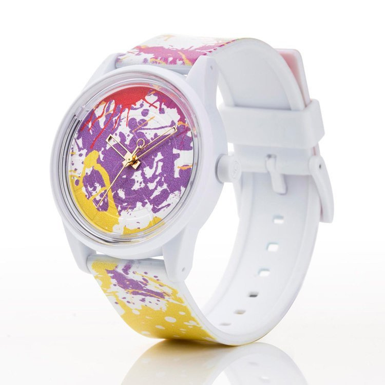 QQ Smile Solar Spice Design Duurzaam Horloge 40mm