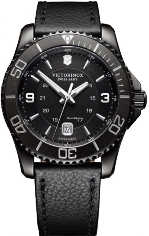 Victorinox Swiss Army Maverick Black Edition Horloge 43 mm