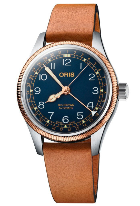 Oris Big Crown Pointer Date Bicolor Uniseks Horloge 36mm