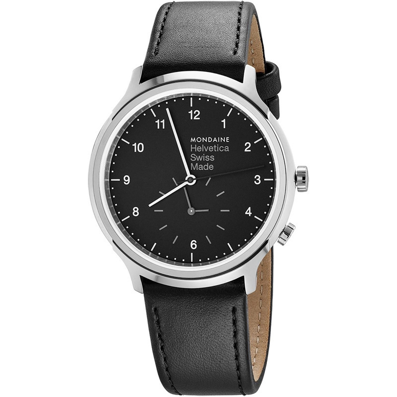 Mondaine Helvetica Regular Dual Time Horloge 40 mm